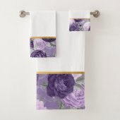 LUXE PAARSE SPRINGSTROOM TOWEL SET BAD HANDDOEK (Insitu)