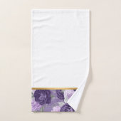 LUXE PAARSE SPRINGSTROOM TOWEL SET BAD HANDDOEK (Handdoek)