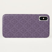 Luxe Paarse Wallpaper Case-Mate iPhone Case (Achterkant (horizontaal))