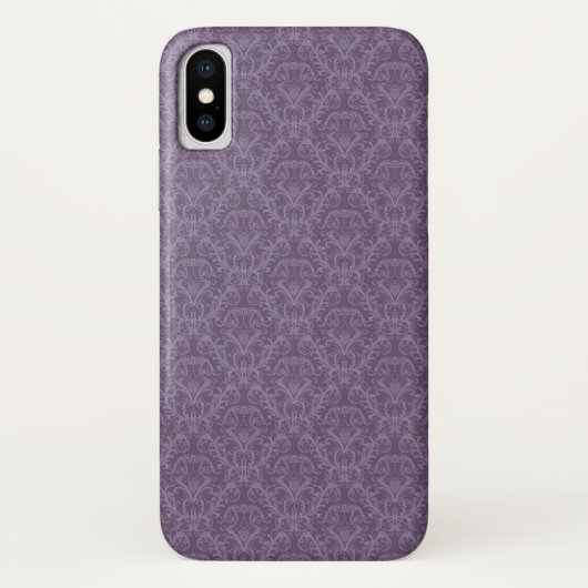 Luxe Paarse Wallpaper Case-Mate iPhone Case (Achterkant)