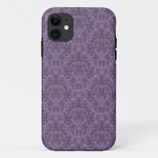 Luxe Paarse Wallpaper Case-Mate iPhone Case (Achterkant)