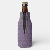 Luxe Paarse Wallpaper Flesjeskoeler (Fles Achterkant)