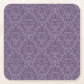 Luxe Paarse Wallpaper Kartonnen Onderzetters (Voorkant)