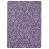 Luxe Paarse Wallpaper Klembord (Achterkant)