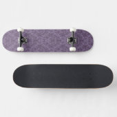 Luxe Paarse Wallpaper Skateboard (Horizontaal)