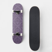 Luxe Paarse Wallpaper Skateboard (Voorkant)