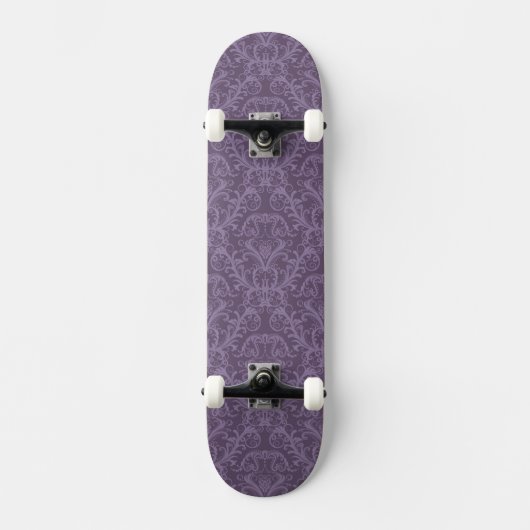 Luxe Paarse Wallpaper Skateboard (Voorkant)