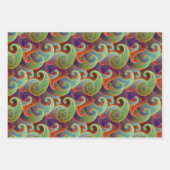 Luxe Paisley Patronen Inpakpapier Vel (Voorkant 3)