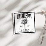 Luxe Palm Trees Charleston Kustvrijgezellenfeest Servet<br><div class="desc">Verhoog je Charleston vrijgezellenfeest met onze Luxe Palm Trees Charleston Coastal vrijgezellenservetten, het toppunt van luxe vrijgezellenmerch. Gepersonaliseerd voor uw kust cocktail bachelorette, deze servetten voegen een vleugje verfijning toe aan uw Charleston meisjes weekend reis. Omarm de charleston South Carolina esthetiek met deze gepersonaliseerde servetten, met elegante palmbomen tegen een...</div>