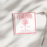 Luxe Palm Trees Charleston Kustvrijgezellenfeest Servet<br><div class="desc">Verhoog je Charleston Coastal Bachelorette met onze Luxe Palm Trees Bachelorette servetten, het toppunt van luxe vrijgezellenmerch. Gepersonaliseerd voor uw kust cocktail bachelorette, deze servetten voegen een vleugje verfijning toe aan uw Charleston vrijgezellenfeest en meisjes weekendtrip. Omarm de charleston South Carolina esthetiek met deze gepersonaliseerde servetten, met elegante palmbomen tegen...</div>