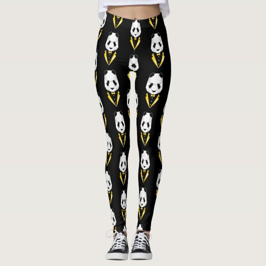 Luxe Panda Leggings (Voorkant)