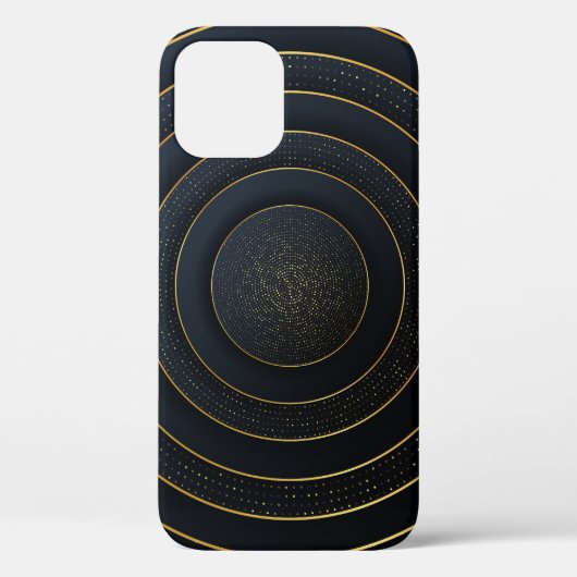 Luxe papier gesneden: gouden gradiënt. Case-Mate iPhone case (Achterkant)