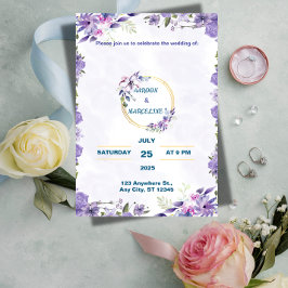 Luxe Papier voor een Luxe Bruiloft Kaart