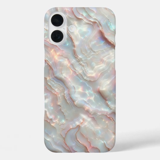 Luxe parelmoer agaat telefoonhoesje - iriserend  Case-Mate iPhone case (Achterkant)