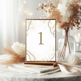 Luxe parels en prosecco kaart