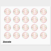 Luxe Pastel Roze Glitter Body Scrub Labels (Vel)
