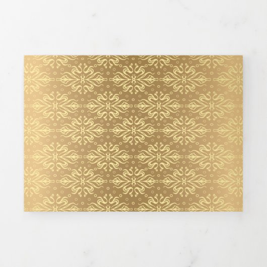 Luxe  Patroon 2 Drieluik Aankondiging (Cover)