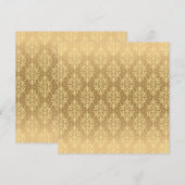 Luxe  Patroon 2 Save The Date (Voorkant / Achterkant)