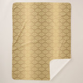 Luxe  Patroon 2 Sherpa Deken (Voorkant)