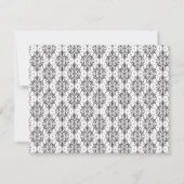 Luxe  Patroon 4 Notitiekaartje (Achterkant)