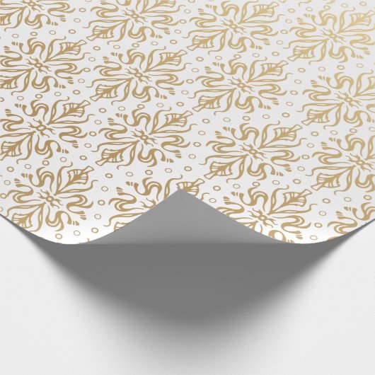 Luxe patroon cadeaupapier (Hoek)