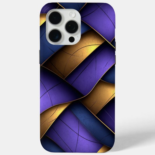 Luxe Patroon iPhone Case (Achterkant)