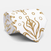 Luxe  patroon stropdas (Opgerold)