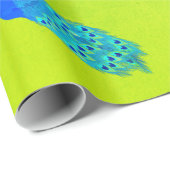 Luxe Peacock-printer Cadeaupapier (Rol Hoek)