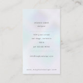 Luxe Pearl Golden Bamboo Visitekaartje (Achterkant)