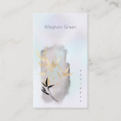 Luxe Pearl Golden Bamboo Visitekaartje (Voorkant)