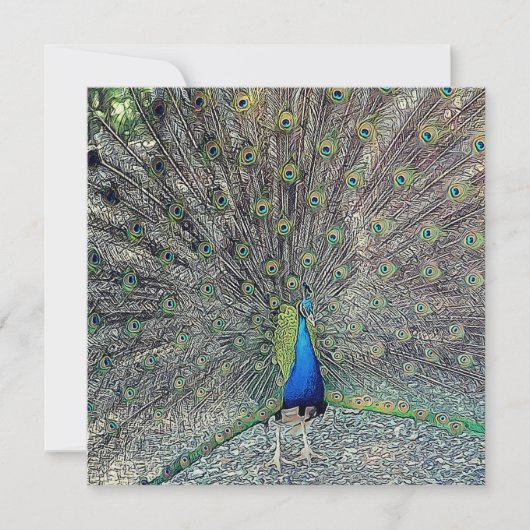 Luxe: Pearl Shimmer 5,25 x 5,25-inch uitnodiging (Voorkant)