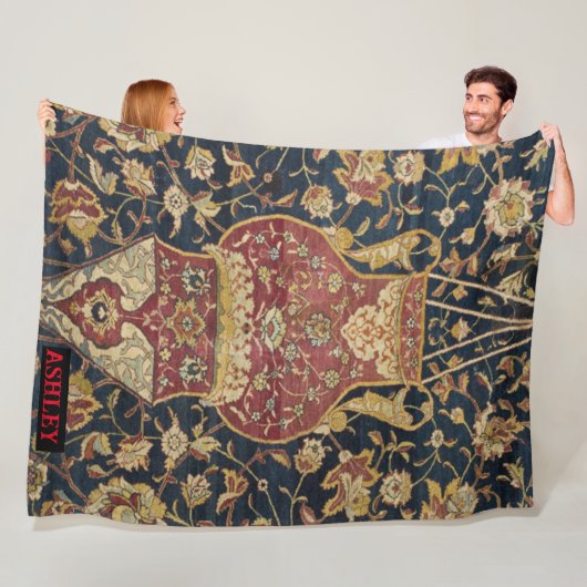 Luxe Perzisch geïnspireerde Sherpa-deken Fleece Deken (In situ)