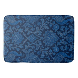 Luxe Perzische diepe Pauwblauw Patroon Badmat