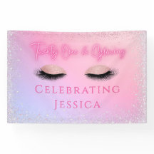 Luxe Pink Twenty One & Glowing 21st Birthday