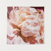 Luxe Pioen Bloemen Bloemstuk Achtergrond Wandkleed (Voorkant (horizontaal))