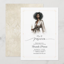 Luxe PJ's en Prosecco vrijgezellenfeest