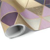 Luxe polygonale patroon inpakpapier rollen (Rol Hoek)