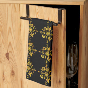 Luxe Populair Elegant Bloemen Collectie Theedoek