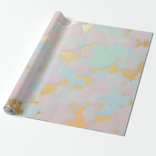 Luxe Populaire Blush Roze Mint Goud Collectie Cadeaupapier