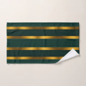 Luxe Populaire Groene Gouden Linnen Textuur Collec Bad Handdoek (Handdoek)