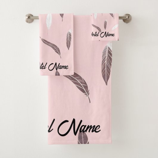 Luxe Populaire Veren Boho Collectie Bad Handdoek (Insitu)