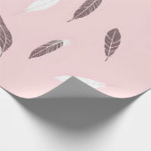 Luxe Populaire Veren Boho Collectie Cadeaupapier (Hoek)