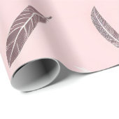 Luxe Populaire Veren Boho Collectie Cadeaupapier (Rol Hoek)