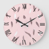 Luxe Populaire Veren Boho Collectie Grote Klok (Voorkant)