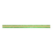 Luxe Popular Gift Green Gold Glitter Grosgrain Lint (Voorkant)