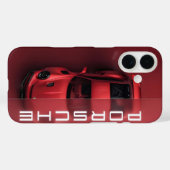 Luxe Porsche-geïnspireerde iPhone-hoes – stijlvol, Case-Mate iPhone Case (Achterkant (horizontaal))