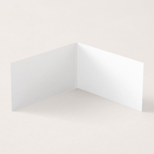 Luxe Premium Linen Black White Plain minimalist Visitekaartje (Binnen)