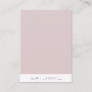 Luxe premium zijde afwerking Modern minimalistisch Visitekaartje