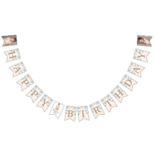 Luxe Prinses Verjaardag glitter Foto Vlaggetjes