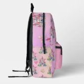 Luxe Prinsessenkasteel Kinderen Rugzak Patroon (Links)